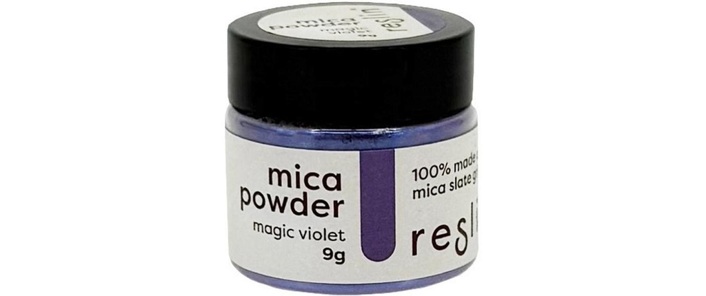 Reslin Poudre de mica 9g Violet