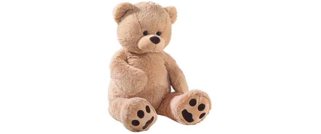 Heunec Animal en peluche Floppy Beige, 100 cm