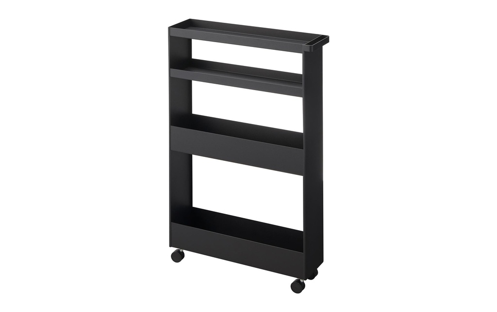 Yamazaki Chariot de cuisine Tour 48 x 80.5 cm, noir