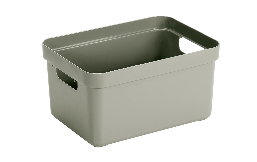 Sigma Home Boîte de rangement 13 l Vert clair