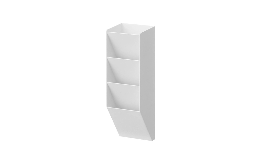 Yamazaki Boîte de rangement Tour 6.2 x 20.8 cm Blanc