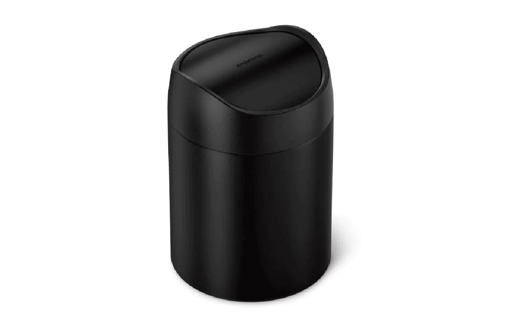 Simplehuman Poubelle 1.5 l, Noir mat