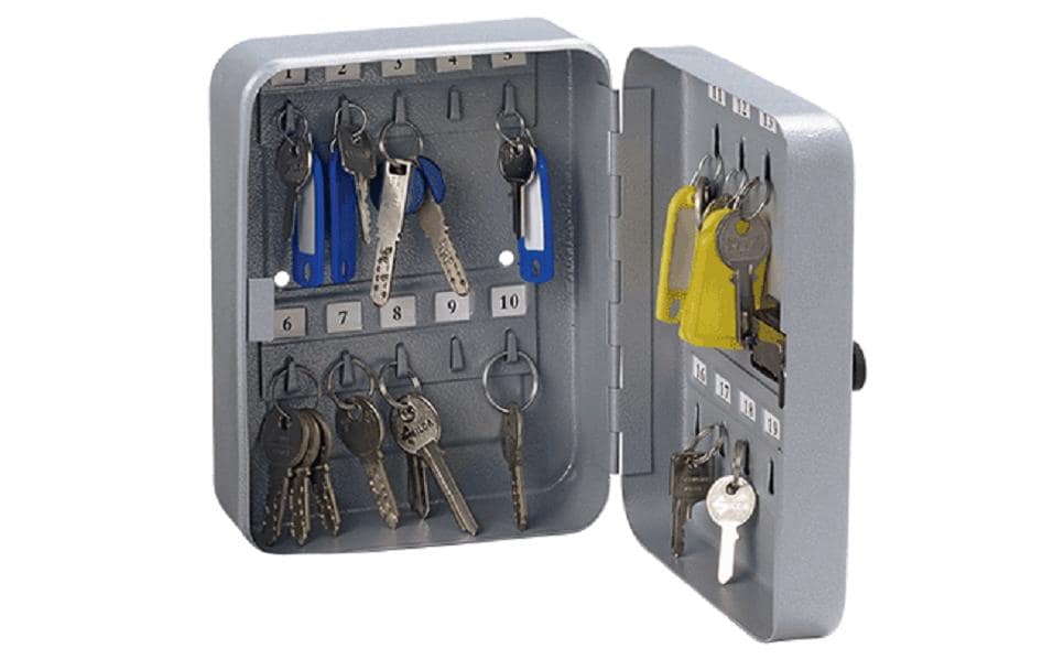 Rieffel Armoire à clés VT-SK 20 Z, Argenté