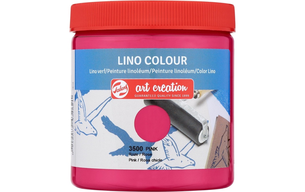 Talens Encre pour linogravure 250 ml, Rose