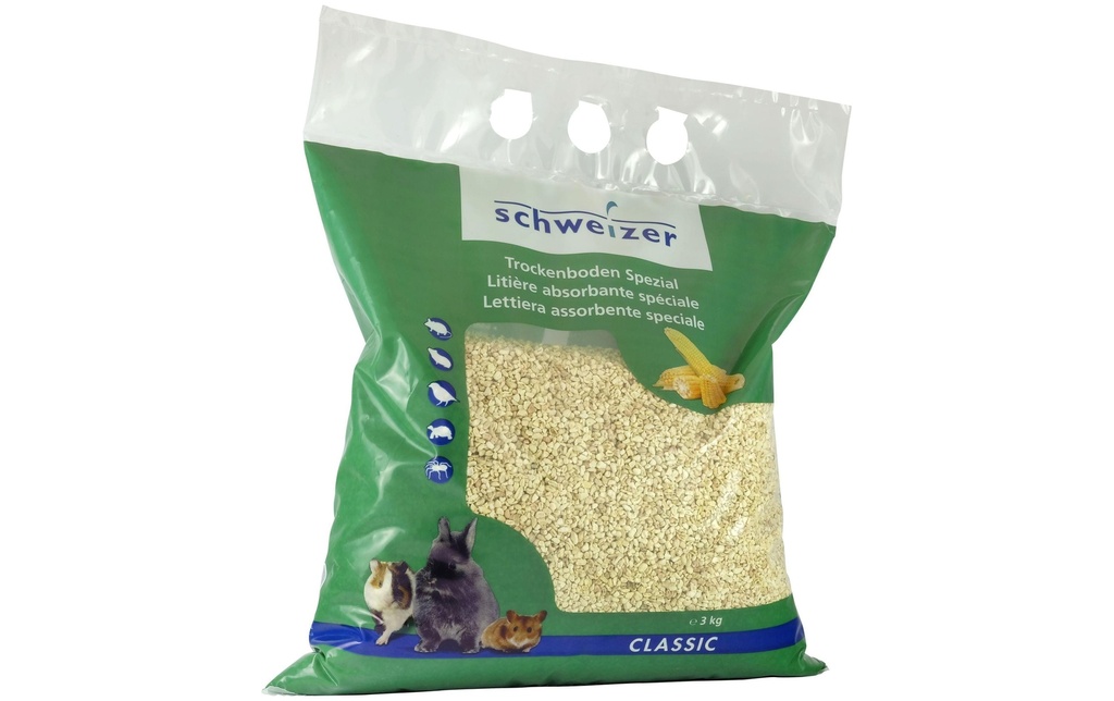 Eric Schweizer Litière Sol sec, 3 kg