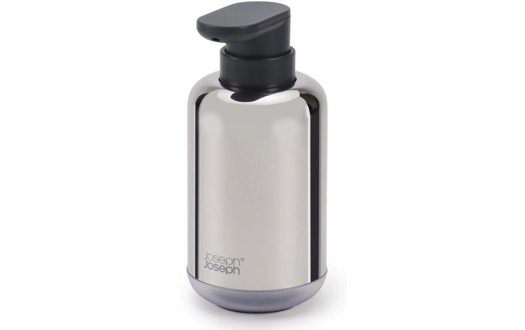 Joseph Joseph Distributeur de savon EasyStore Luxe, 300 ml, acier inoxydable
