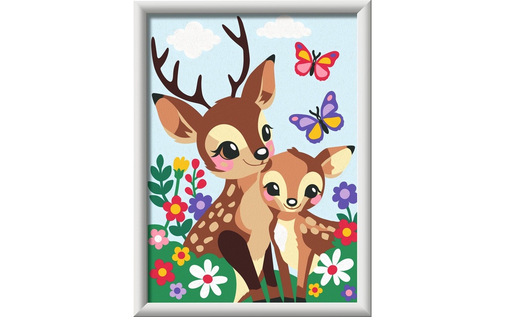 Ravensburger Peinture avec chiffres CreArt – Darling Deer