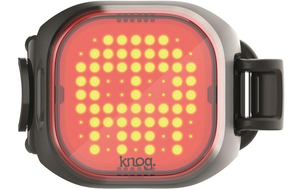 knog. Lampe de vélo Blinder Mini Skull Feu arrière, noir
