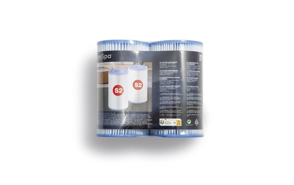 Intex Sac à filtre Type S2 pour Pure Spa