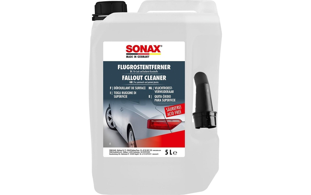 Sonax Décapant pour dépôt de rouille sans acide, 5 l