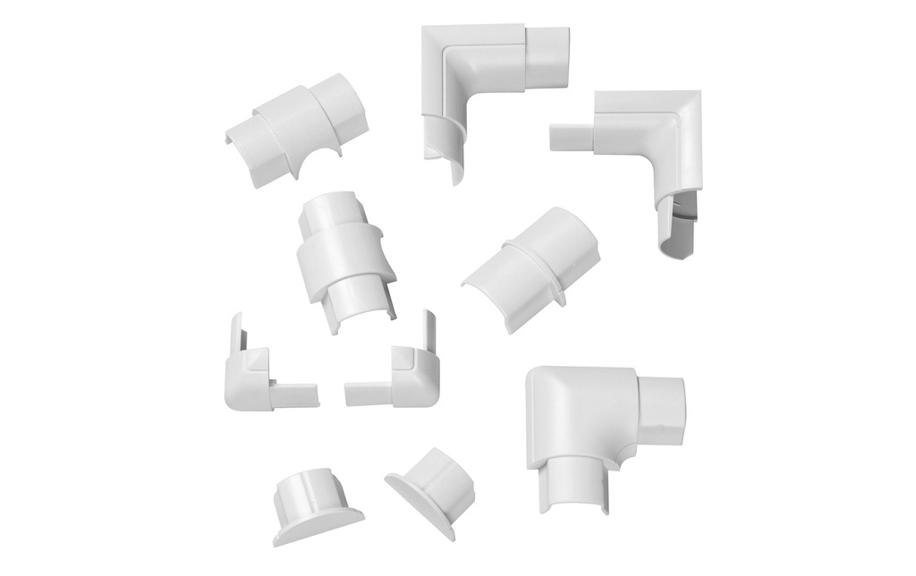 STEFFEN Jeux d’accessoires D-Line H30015 10 pièces, blanc