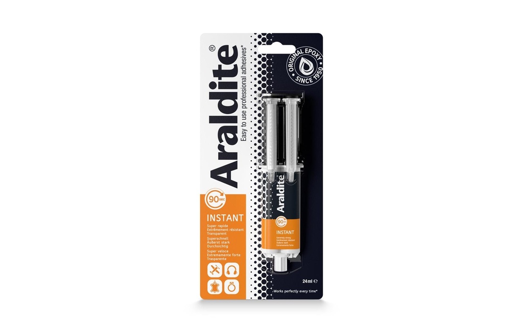 Araldite Colle Araldite Instant Syringe, 24 ml