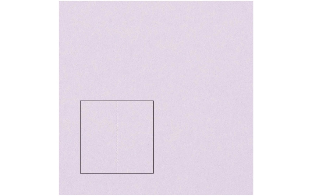 Rico Design Paper Poetry Essentials DL Carte à volet A6, lilas