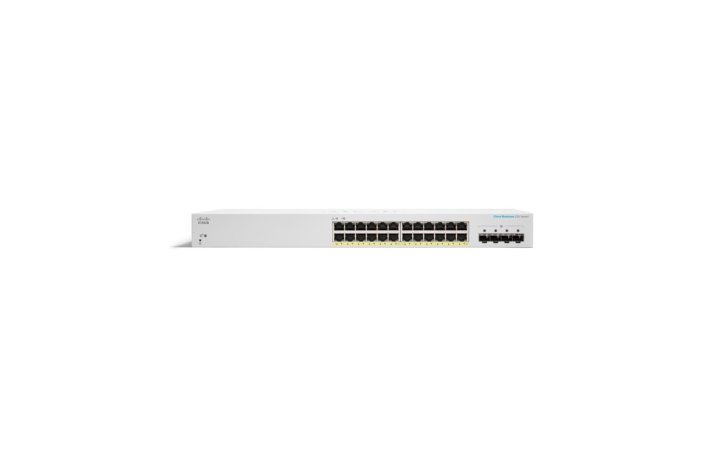 Cisco PoE+ Switch CBS220-24P-4X 28 Port