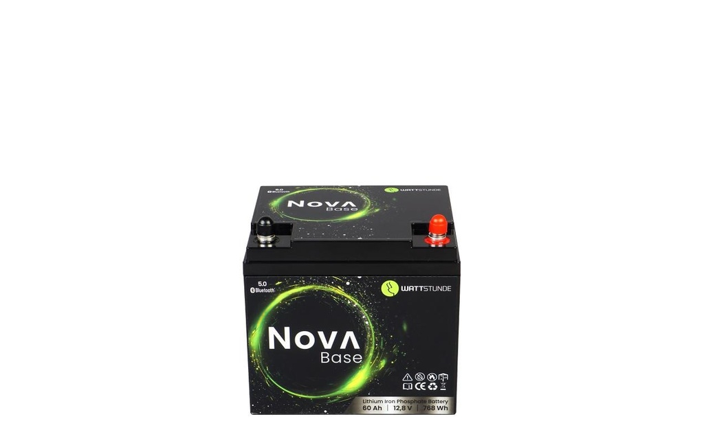 WATTSTUNDE Batterie NOVA Base 60 Ah LiFePO4