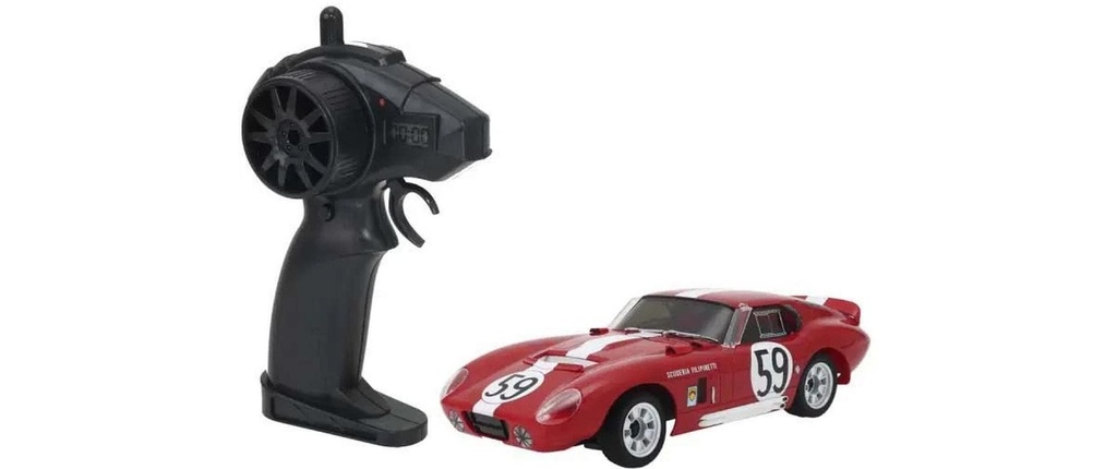 Kyosho Shelby Cobra Daytona 1:28 No 59, rouge