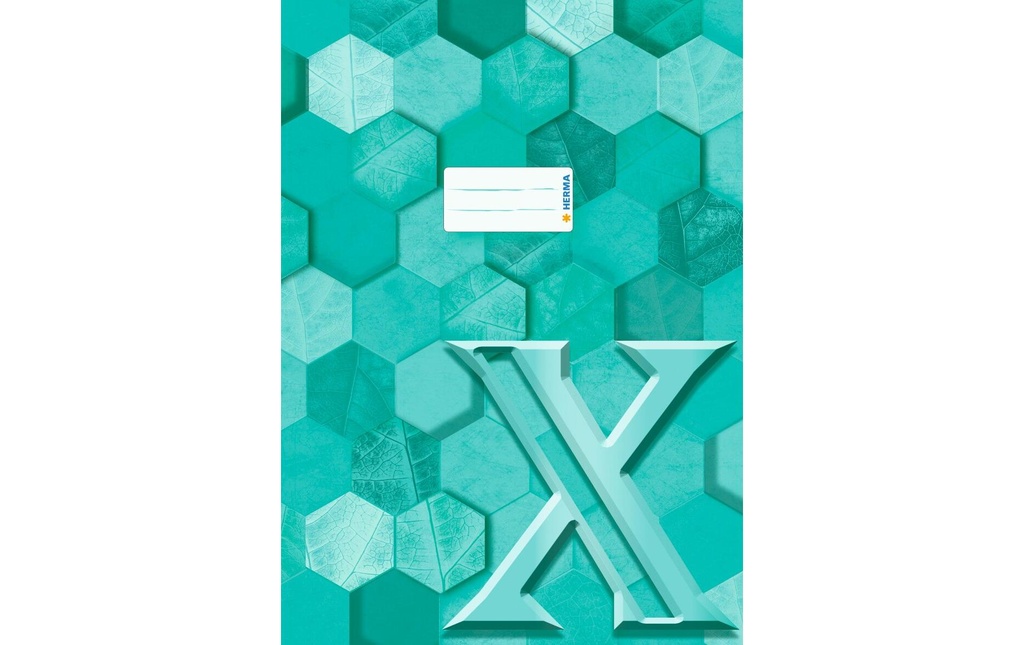 HERMA Protège-cahier X A4 turquoise