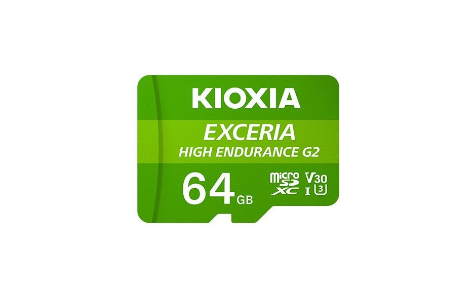 Kioxia Carte microSDXC EXCERIA G2 High Endurance 64 GB