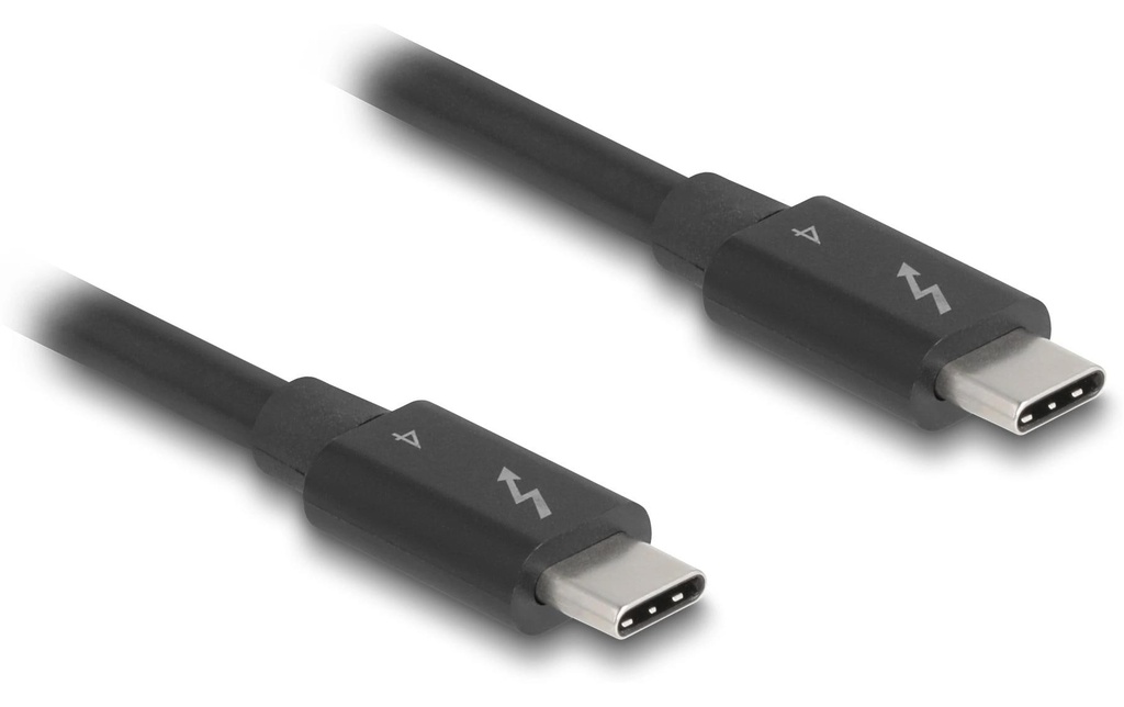 Delock Câble Thunderbolt 4 240W, 40 Gbps, 8K@60 Hz, PD3.1 USB-C - USB-C 1 m