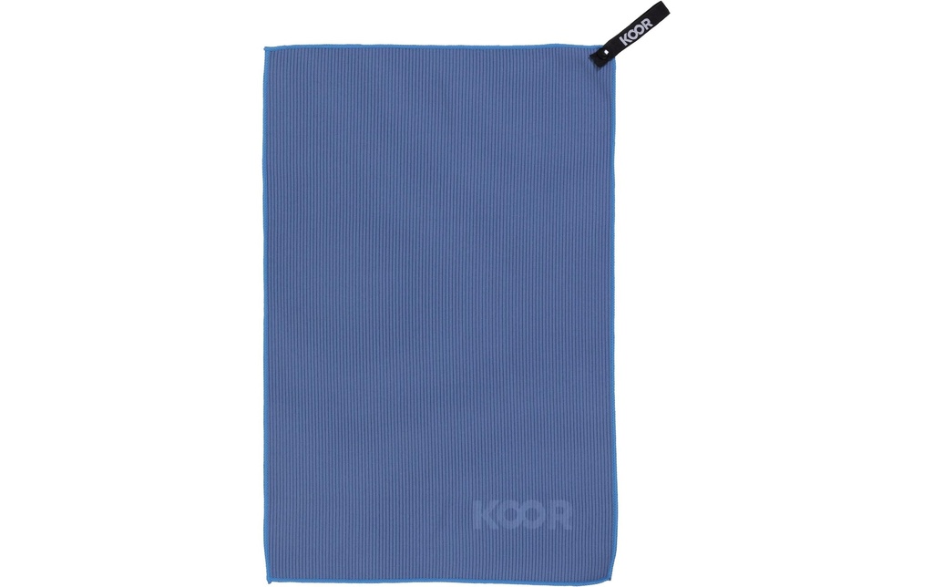KOOR Serviette Silva Onda Blu S 35 x 55 cm