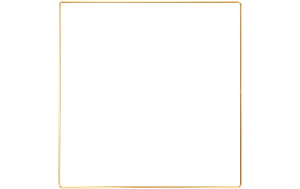 Rico Design Carré en métal 30 cm d'or 1 Pièce/s