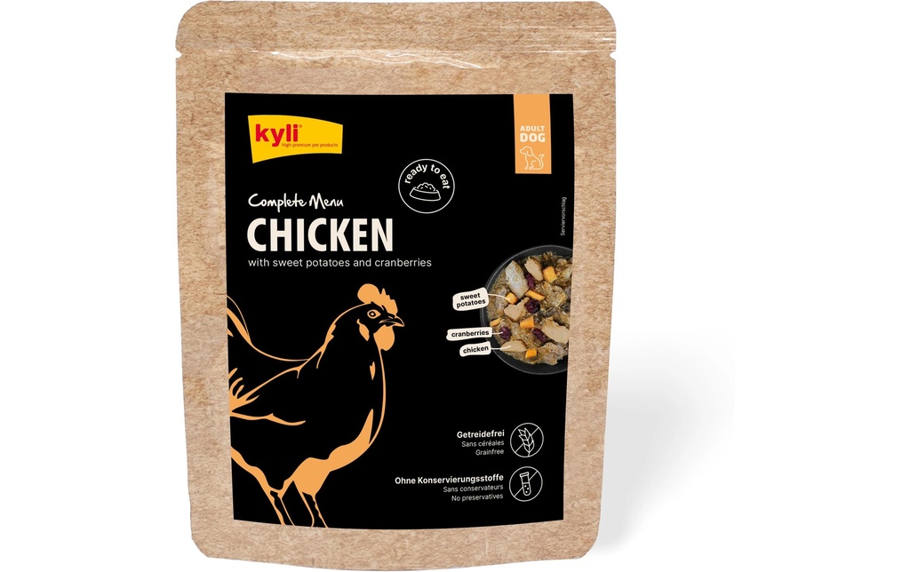 kyli Alimentation humide Complete Menu Chicken, 150 g