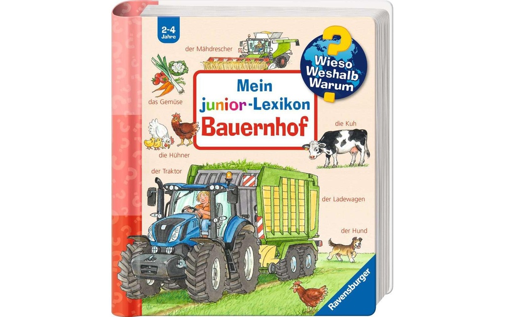 Ravensburger Livres pratiques pour enfants WWW: Mein junior-Lexikon: Bauernhof