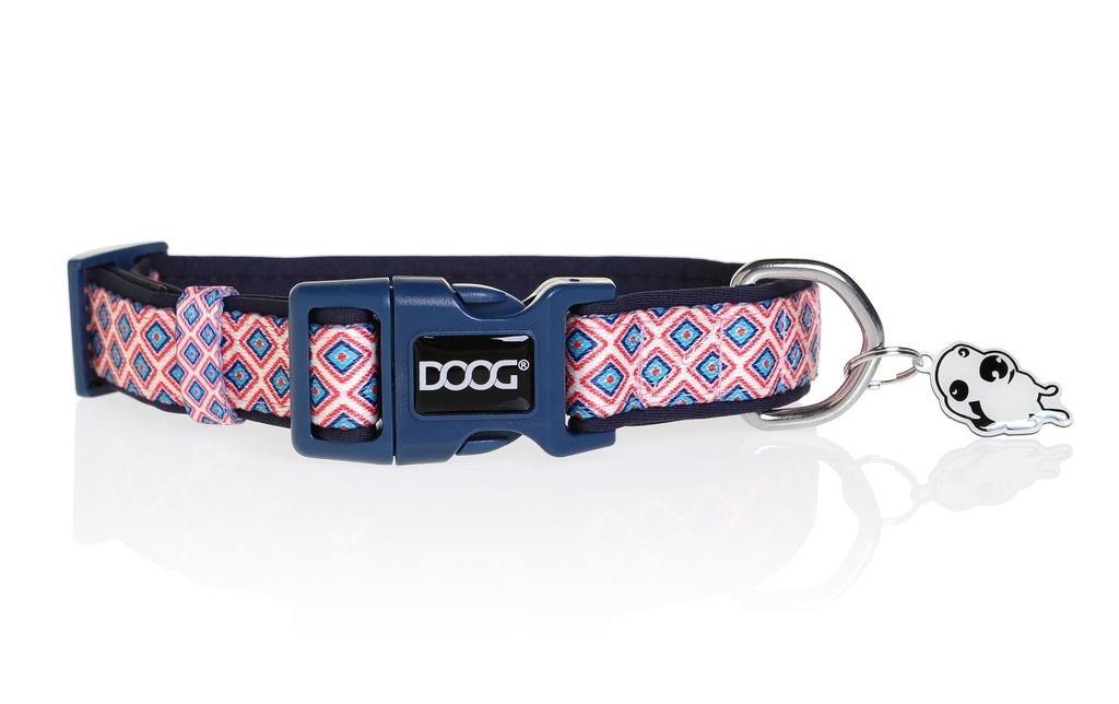 Doog Collier Gromit S Bleu / Blanc / Rouge