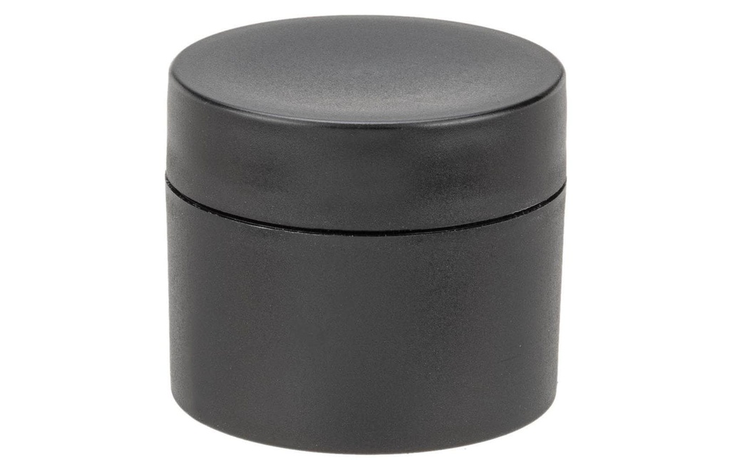 Glorex Barattolo per cosmetici à double paroi 30 ml, noir