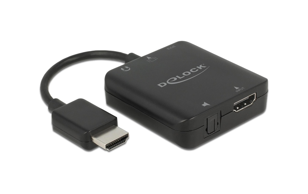 Delock Extracteur audio HDMI 4K 60 Hz compact