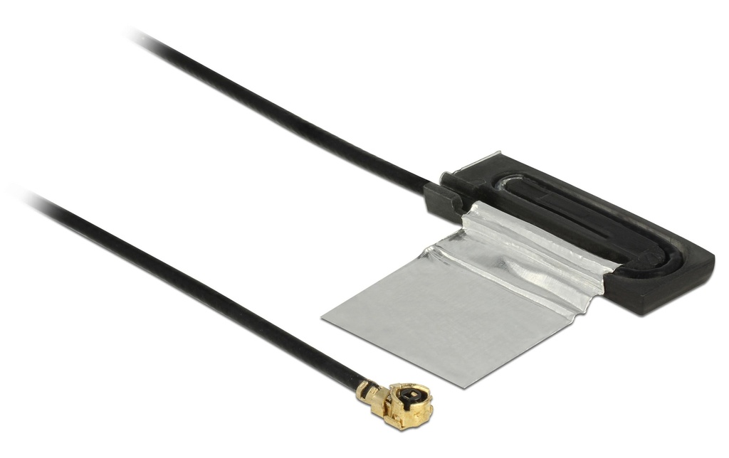 Delock Antenne Wi-Fi MHF/U.FL 25 cm MHF I 1.5 dBi Rayonnement omni directionnel
