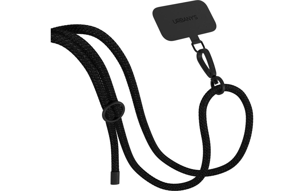 Urbany's Chaîne universelle pour téléphone portable All black