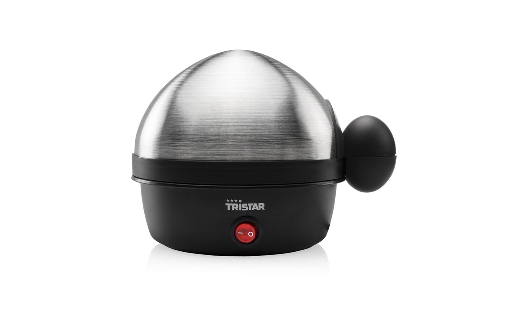 Tristar Cuiseur à œufs EK-3076 7, Noir/Argenté