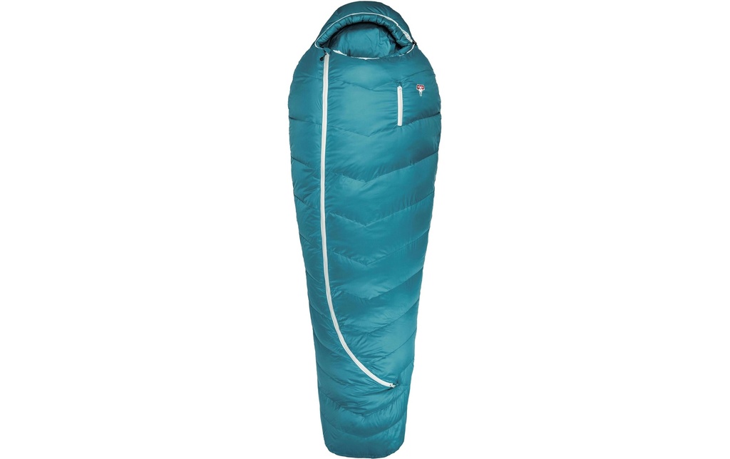 Grüezi Bag Sac de couchage Biopod DownWool Subzero 175 Nylon, Bleu d'automne
