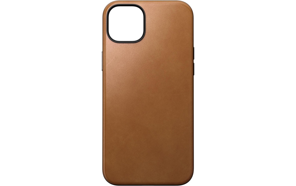 Nomad Coque arrière Modern Leather iPhone 15 Plus Rouille
