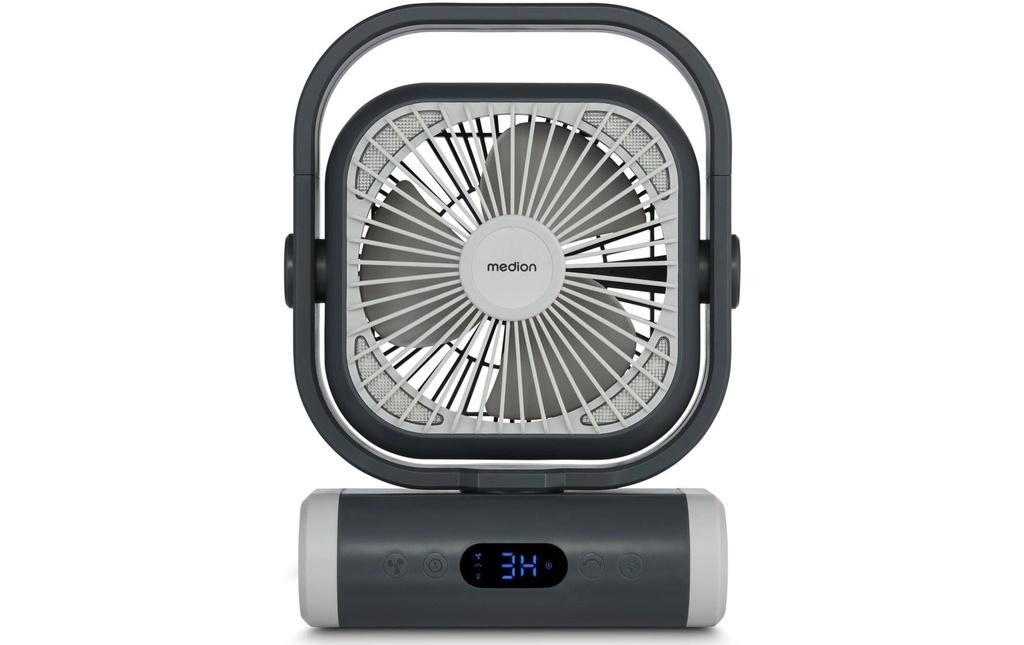 Medion Ventilateur USB Life Camping E10 TF Gris