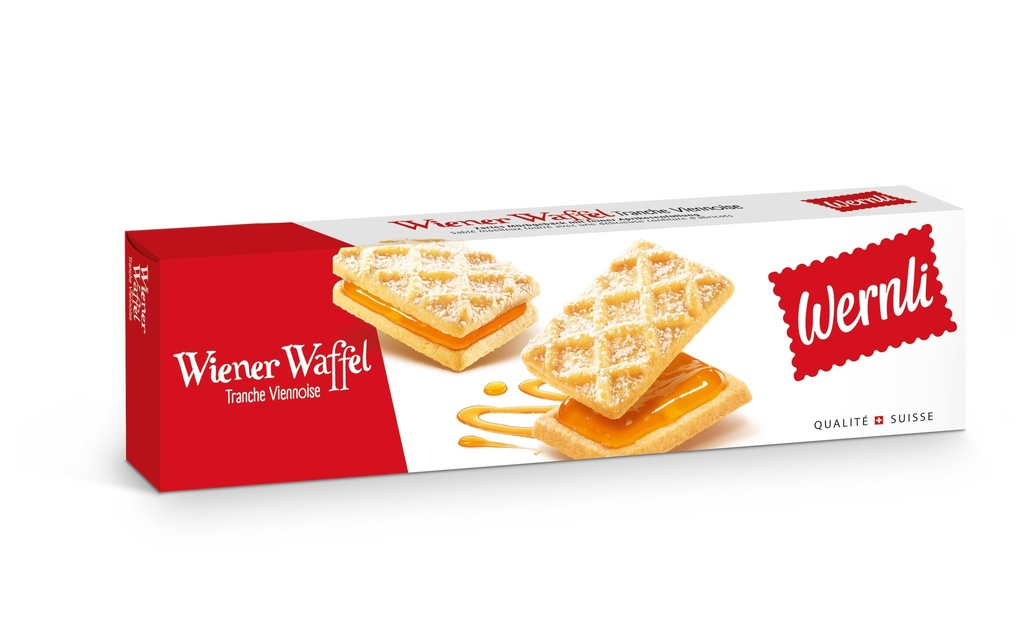 Wernli Petits gâteaux Gaufre viennoise 150 g