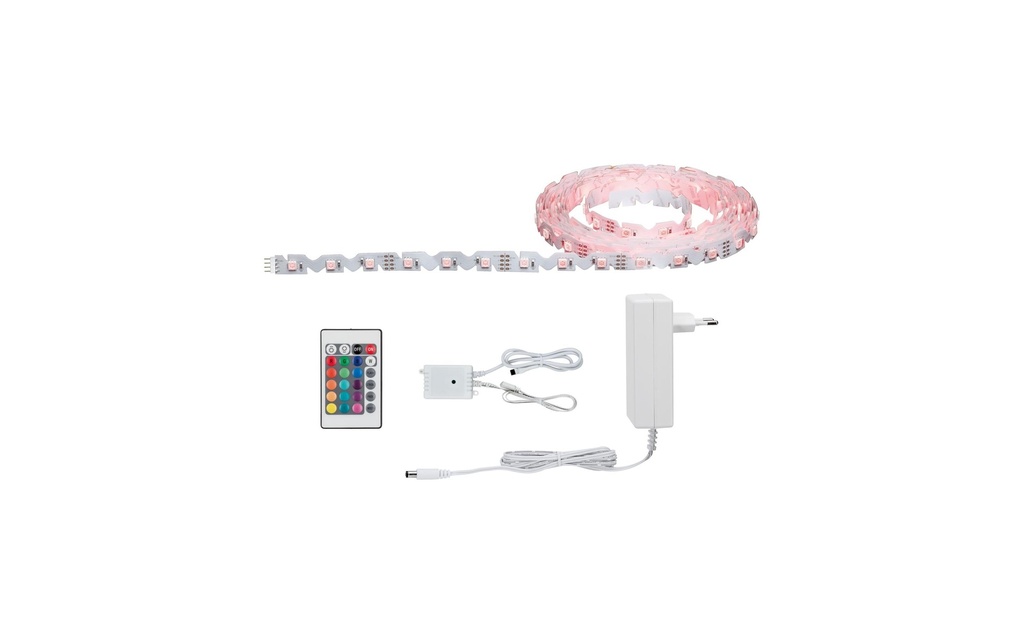 Paulmann Ruban à LED FlexLED 3D RGB, 5 m Ensemble de base