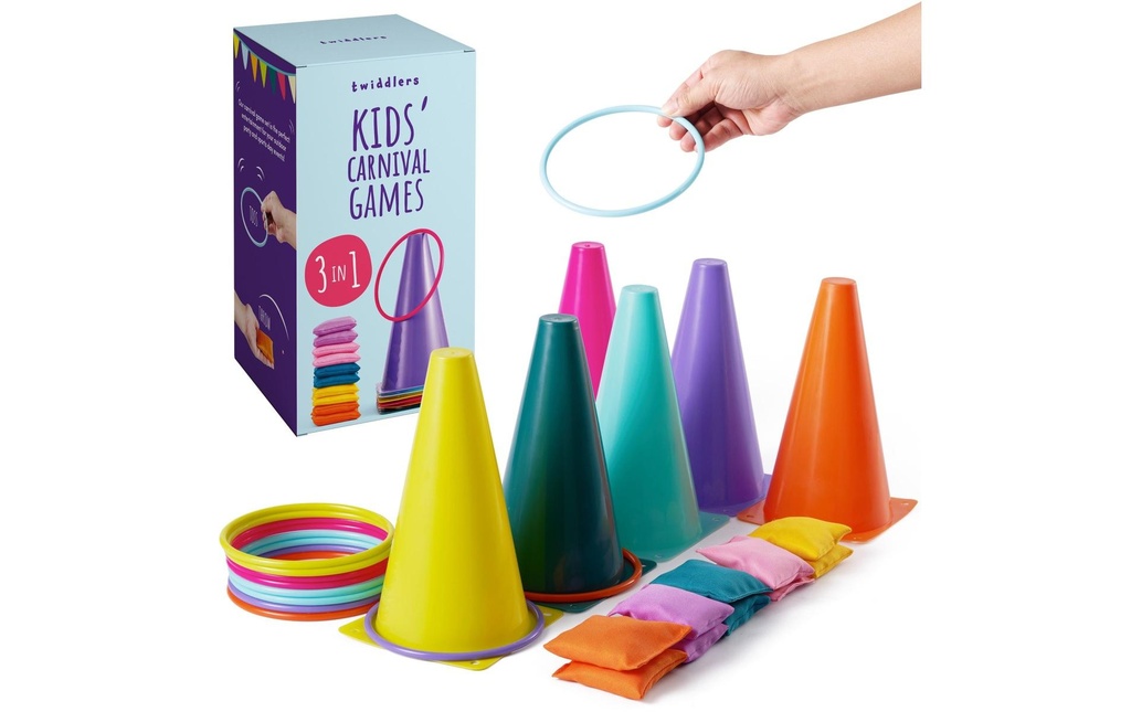 Twiddlers Ensemble de jeu 3 en 1, 26 pièces