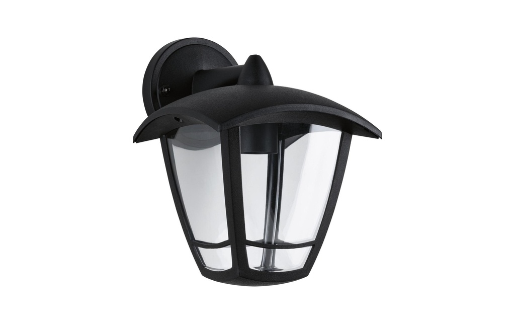 Paulmann Lampe murale Classic Curved clair noir, carré