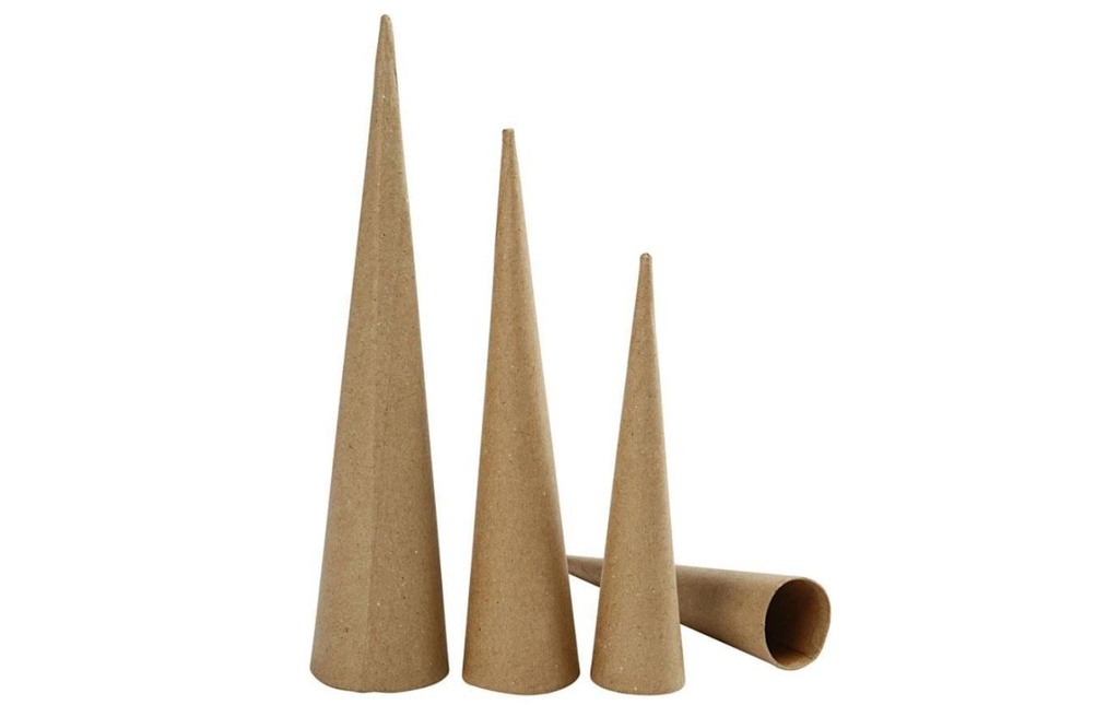 Creativ Company Cône en carton 20-30 cm 3 Pièce/s