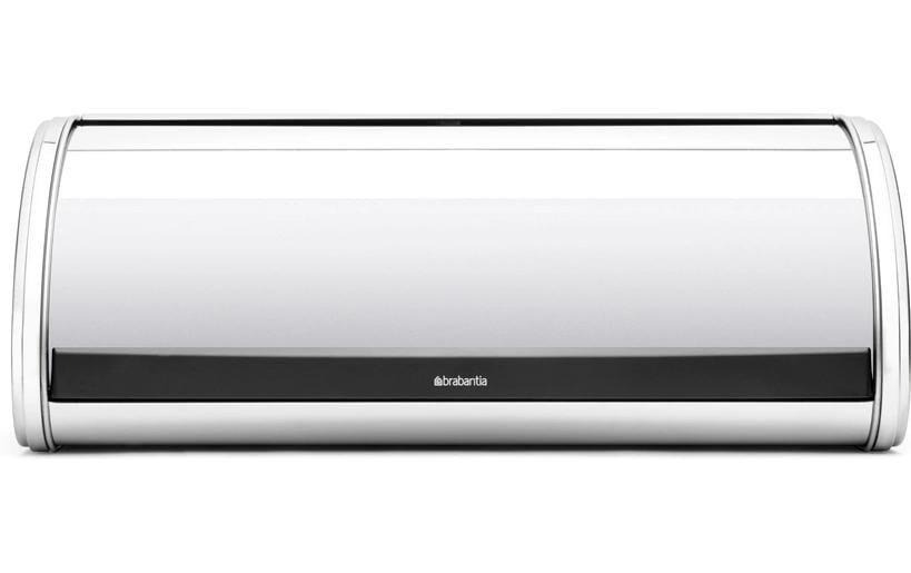 Brabantia Boîte à pain à roulettes Argenté