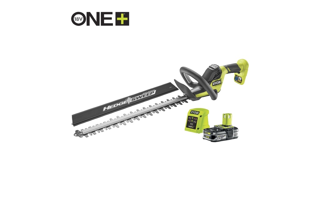 RYOBI Taille-haie sans fil RY18HT50A-125 18 V 2.5 Ah au lithium