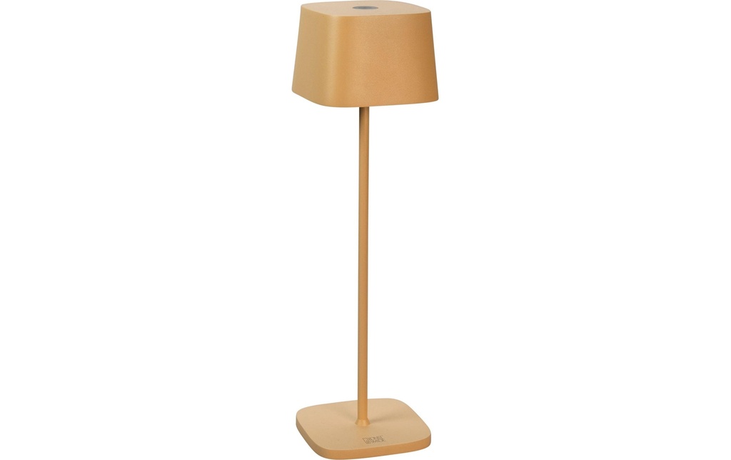 Konstsmide Lampe de table à accu Capri LED 2700/3000K, à intensité variable Sable