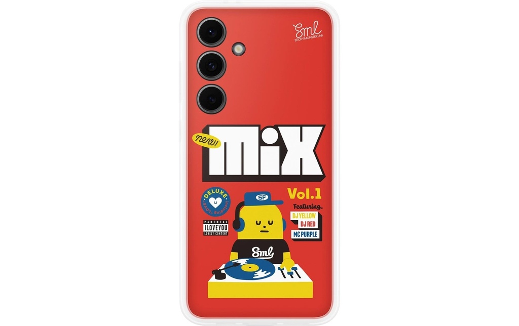 Samsung Coque arrière Flipsuit Case Galaxy S24 FE Rouge