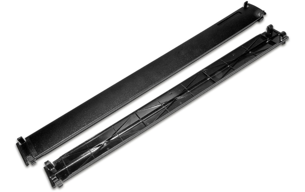 Wirewin Cache BP 1U BL SL 1HE 19, Noir