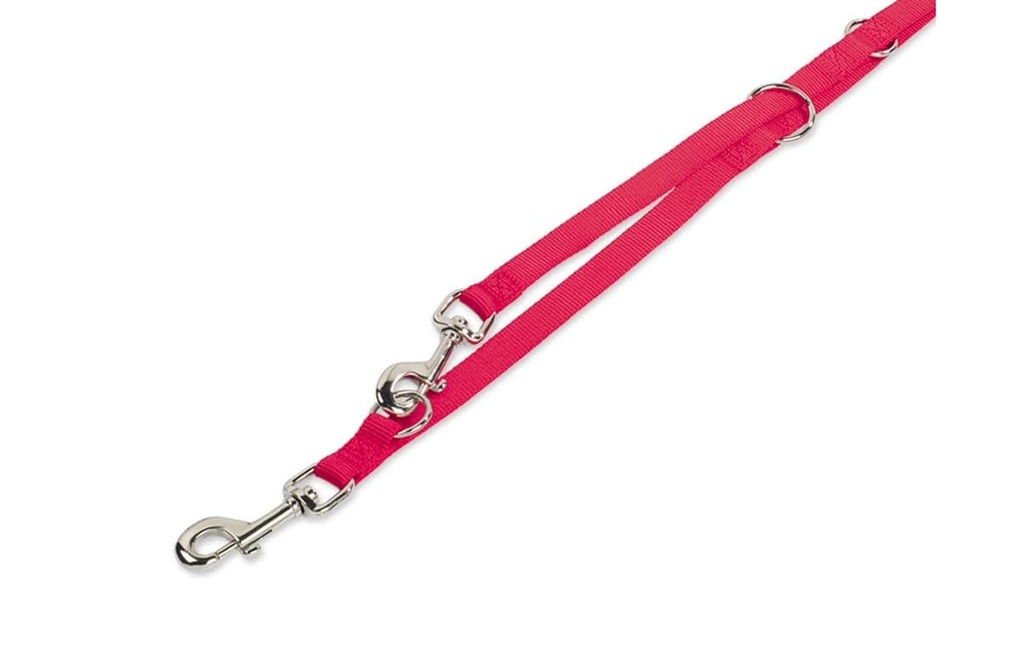 Nobby Laisse de chien Classic L, 2 m, 25 mm, rouge