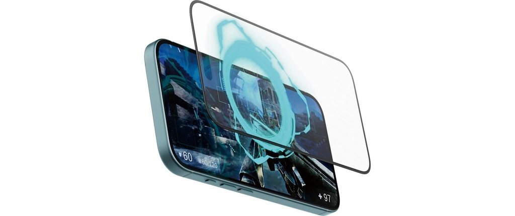 Panzerglass Protection d’écran Ultra Wide Fit Gaming iPhone 15/16