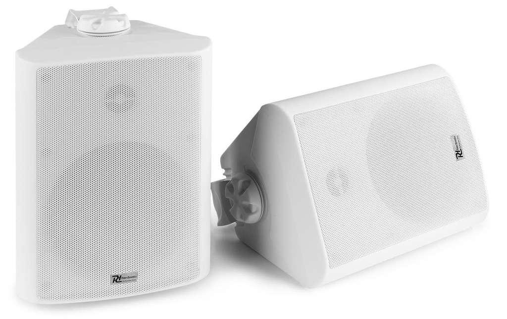 Power Dynamics Haut-parleur d’installation BC50 V Set Blanc
