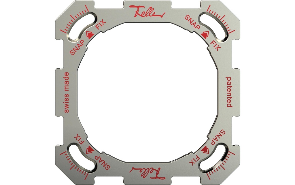 Feller EDIZIOliv Plaque de fixation Système de fixation 1 x 1